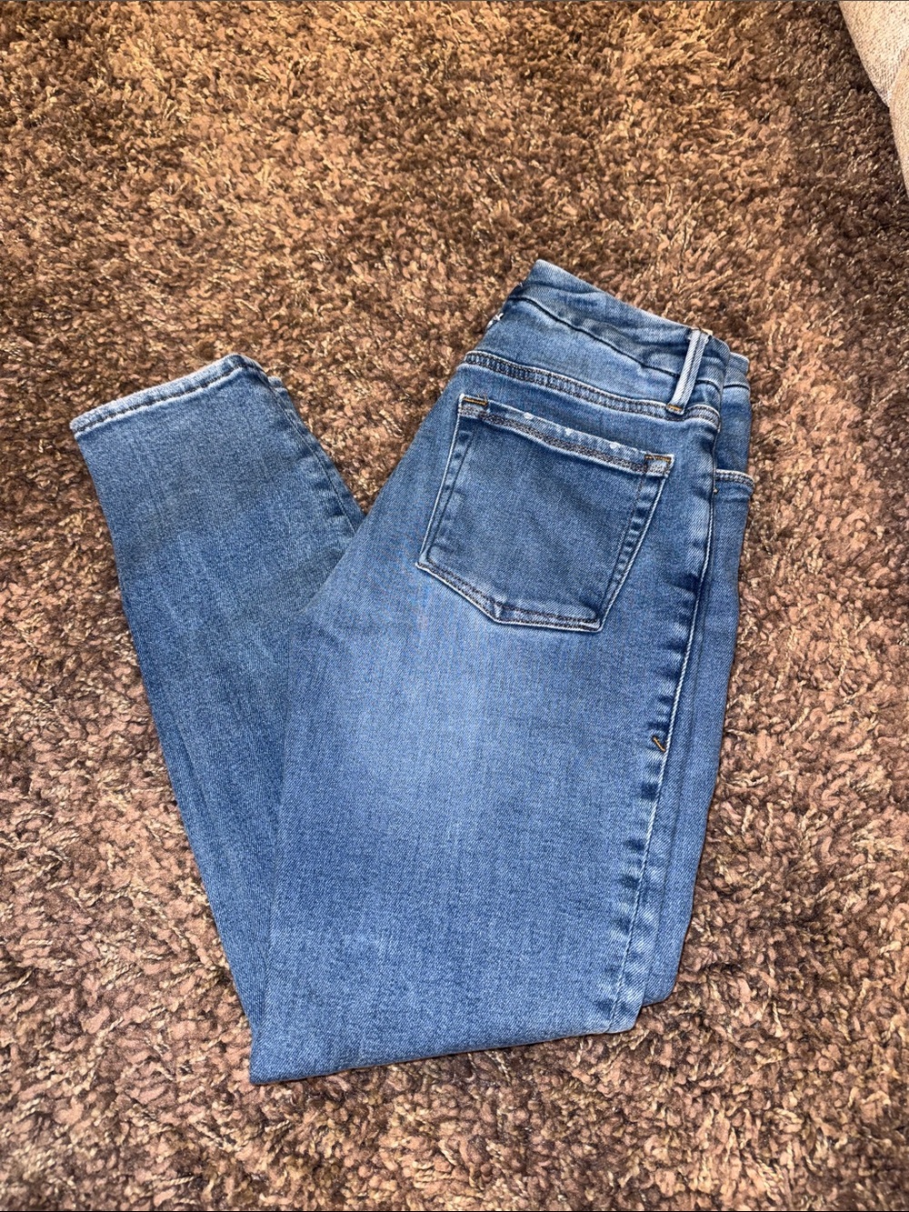 Good American Mid-Blue Skinny Jeans